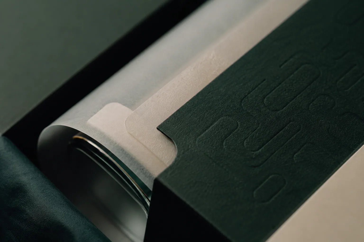 A closer detail of the treatment kit materials